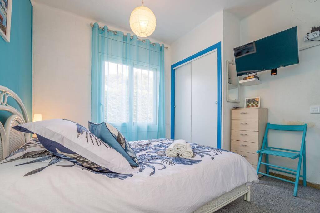 Mb1-house With Big Garden ,swimming-pool, & Barbacue In Holiday home Roses